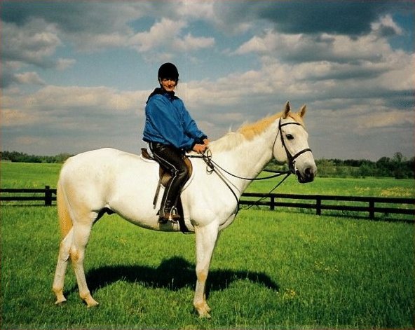 Jane ready for a ride